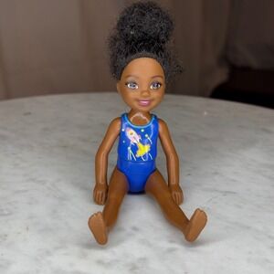 Mattel Chelsea Doll Blue Swimsuit Rocket‎ Toy Girl Kid Small